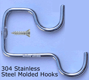 cup-hook wood screw